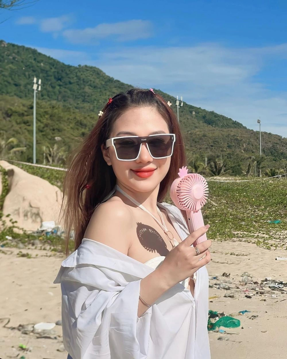 Ảnh thuần khiết thể hiện tinh thần Quỳnh Trang nhạc Phật