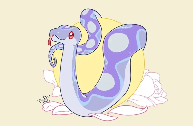 Ngắm nhìn chibi cute rắn chibi ấn tượng