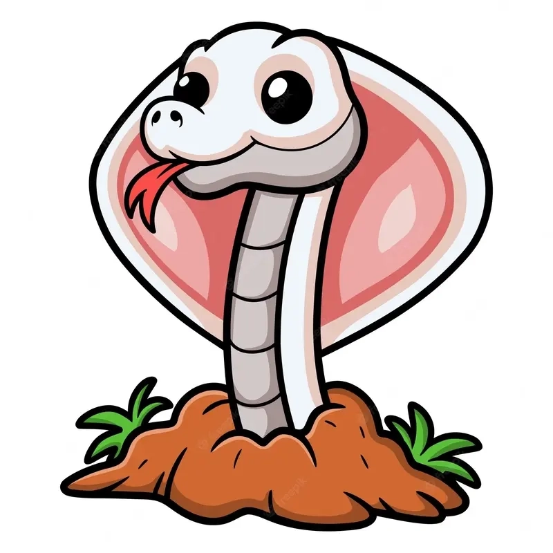 Xem mẫu con rắn chibi 2025 mới nhất