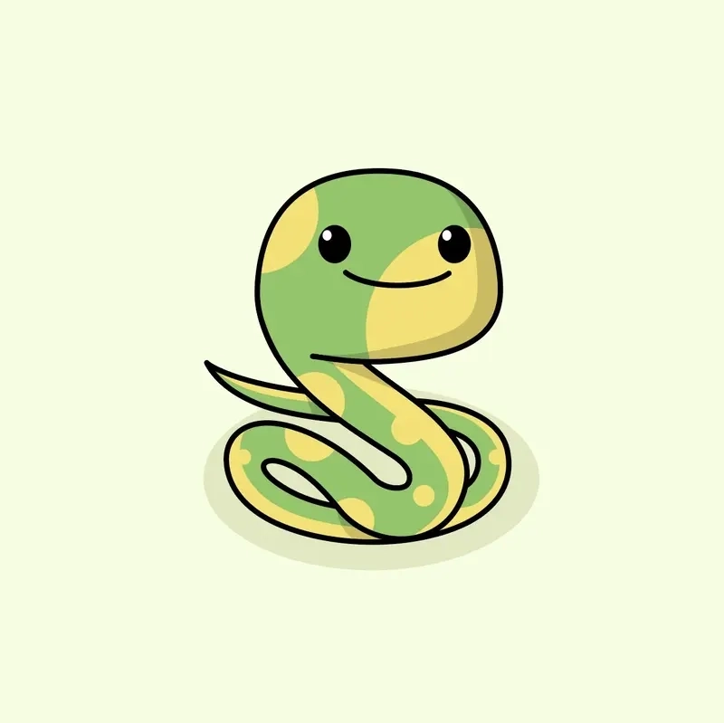 Xem ngay bé rắn chibi dễ thương