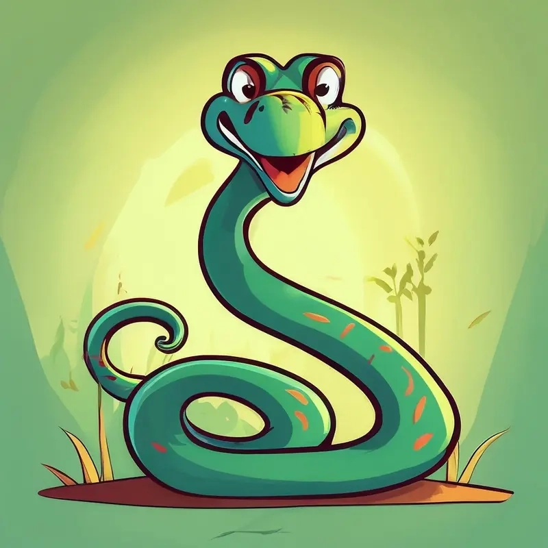 Chiêm ngưỡng linh vật rắn chibi độc đáo