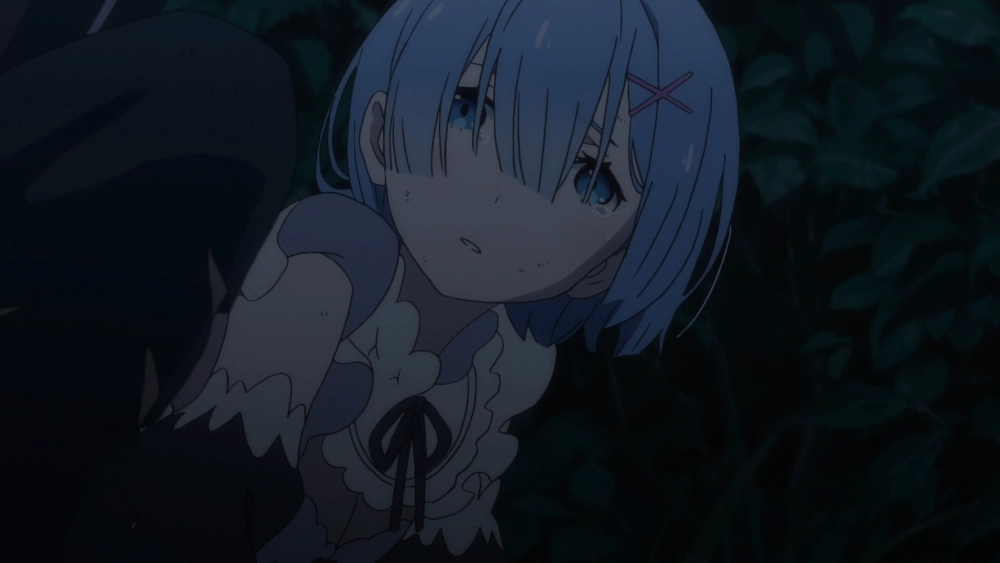 Rem anime cute đốn tim người xem với ánh nhìn