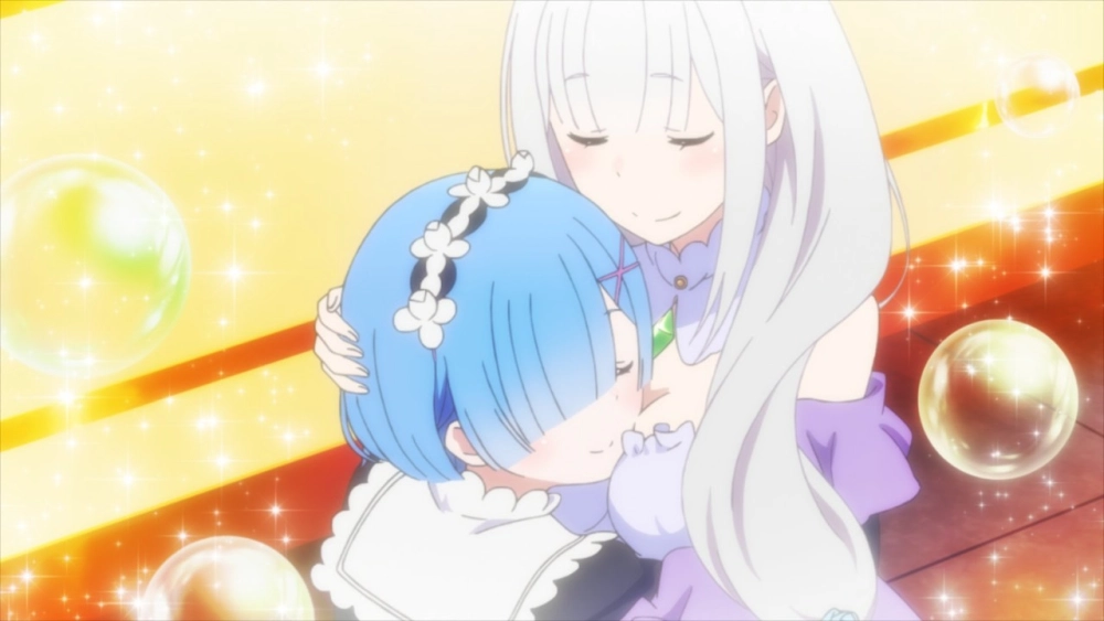 Rem x Emilia đẹp như mối tình lặng lẽ sâu sắc