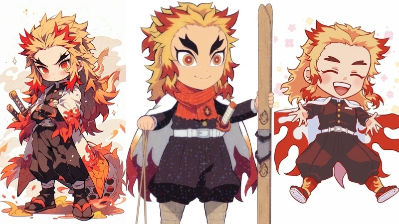 Ảnh rengoku chibi là như thế nào