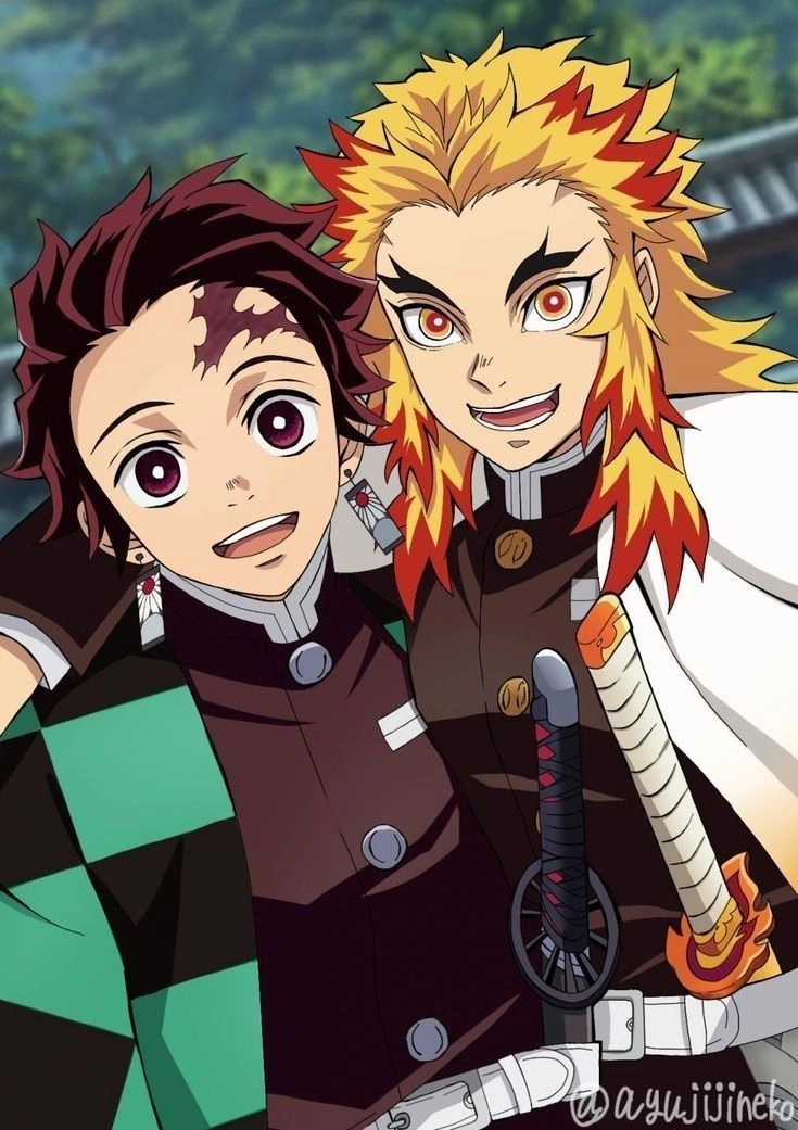 Rengoku x Tanjiro mối liên kết đầy xúc động giữa thầy trò