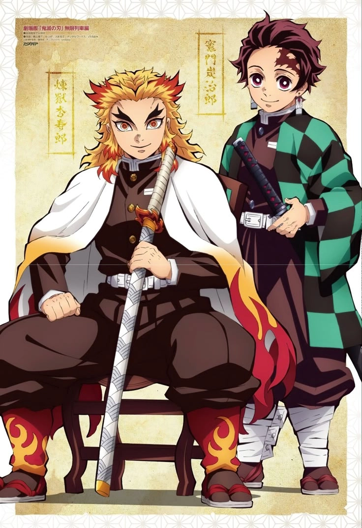 Tanjiro x Rengoku sự gắn bó vượt lên trên cả trận chiến