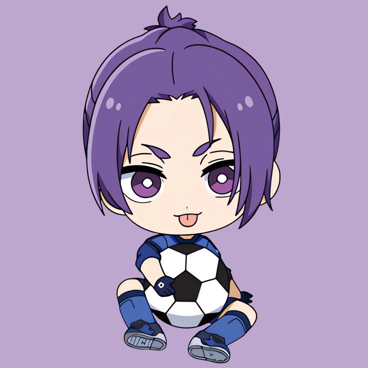 Mikage Reo chibi phiên bản nhí vẫn giữ khí chất riêng