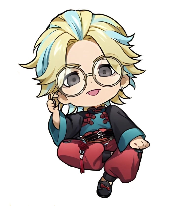 Rin Haitani chibi hình vẽ cute ấn tượng