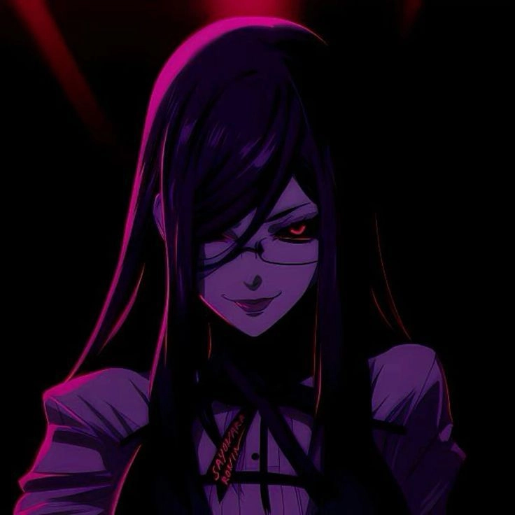 Rize Kamishiro icons nổi bật với ánh mắt chết chóc sắc lạnh