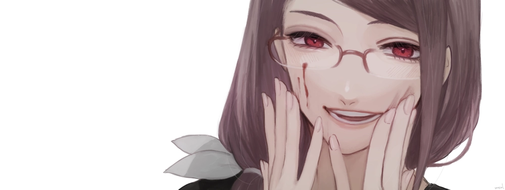 Rize Kamishiro wallpaper 4K mang màu sắc lạnh lẽo và nguy hiểm