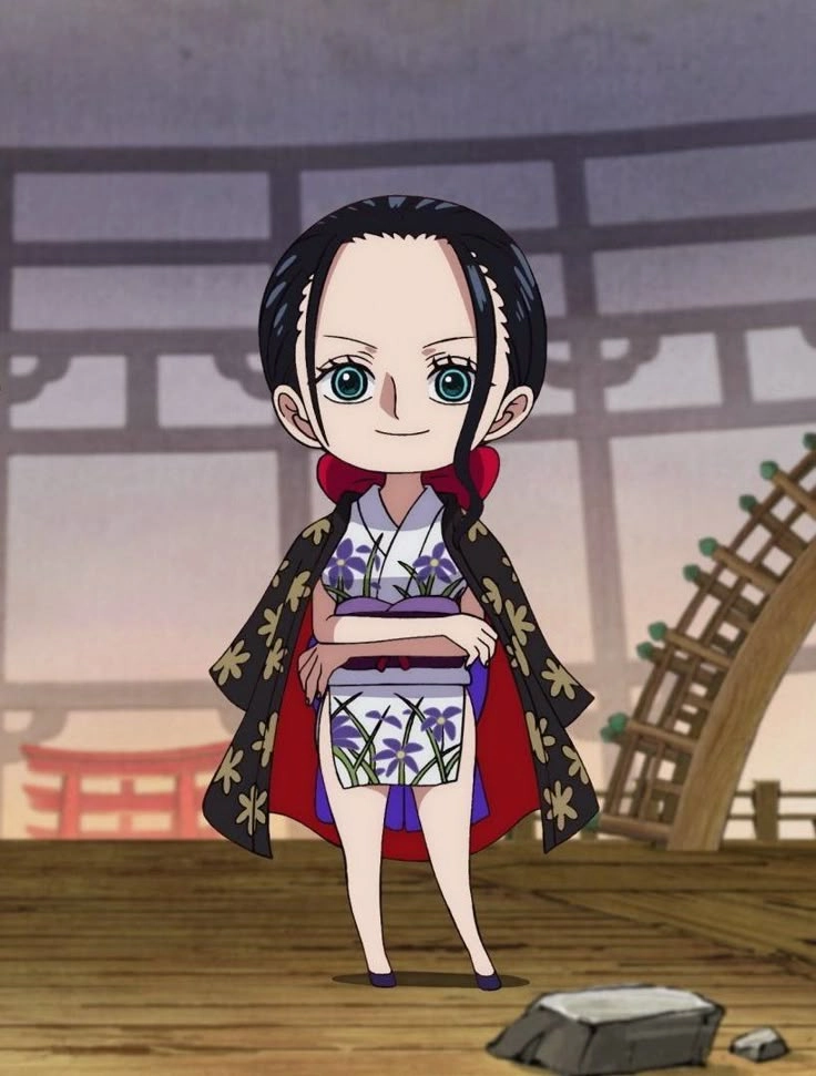 Nico Robin chibi phiên bản đáng yêu khó cưỡng