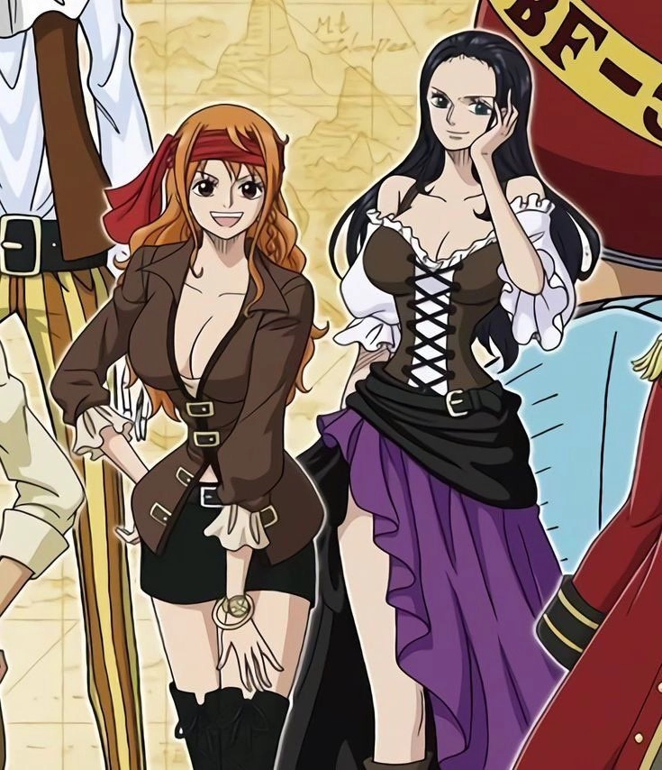 Nico Robin and Nami bộ đôi nữ quyền cực ăn ý