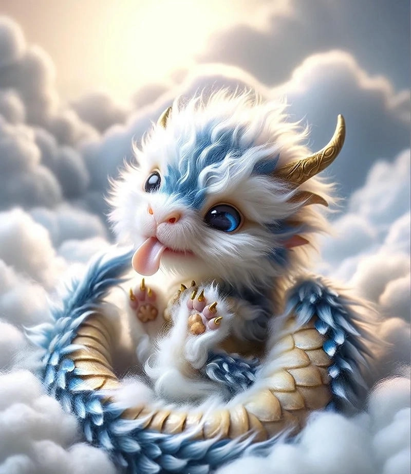 Khám phá rồng chibi cực đáng yêu