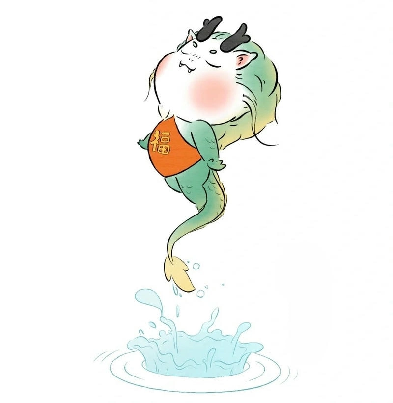 Đổi ngay avatar rồng chibi cute mới lạ