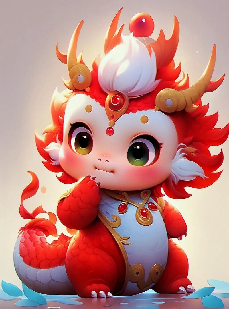 Học ngay vẽ rồng chibi cute đơn giản