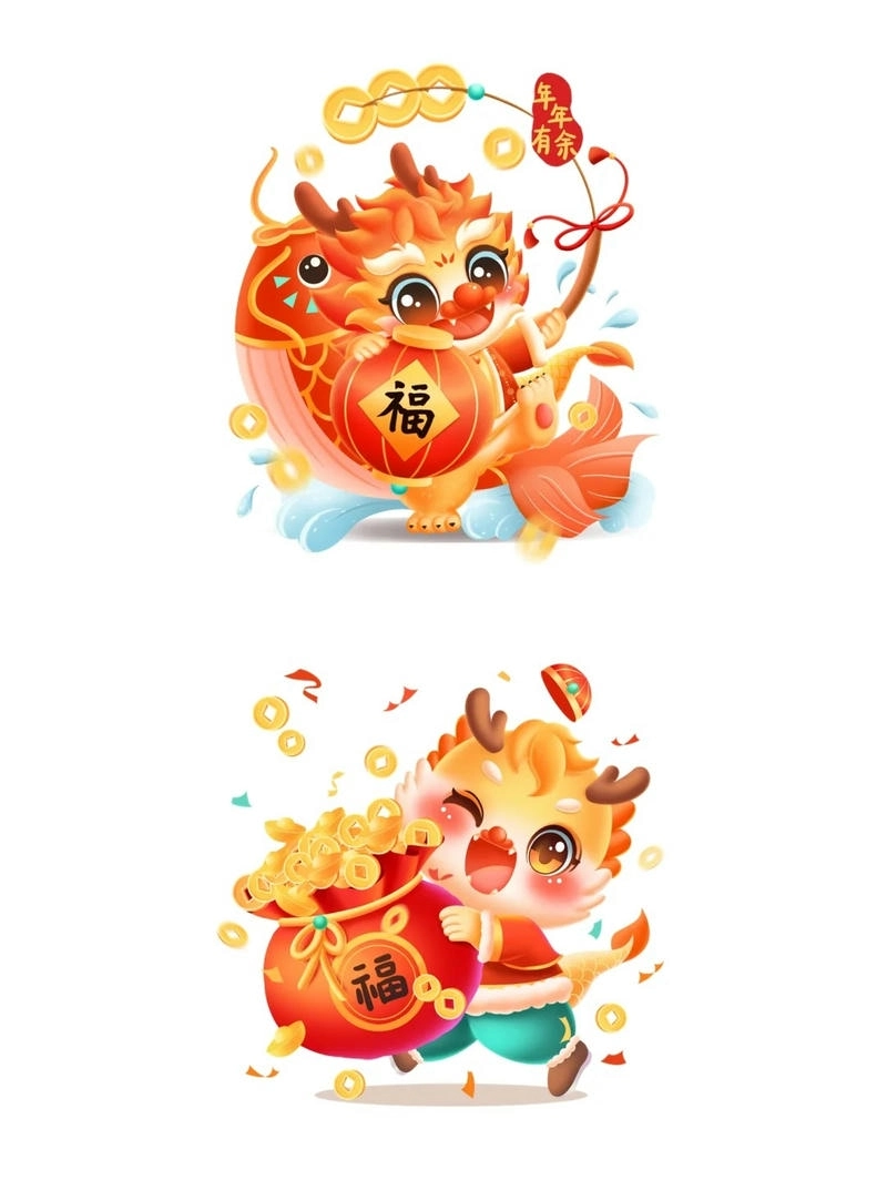 Tải về ảnh con rồng chibi cực đẹp