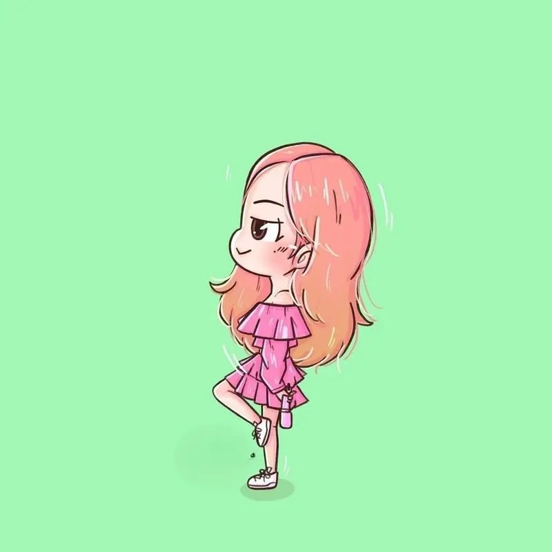 Tìm ảnh rose blackpink cute chibi siêu dễ thương