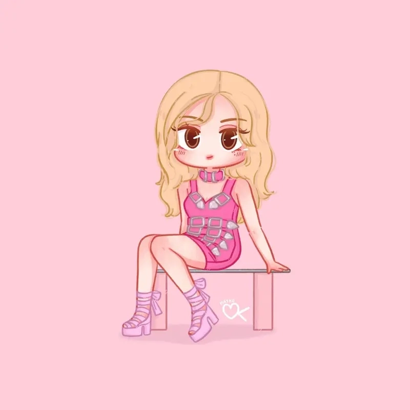Xem ngay blackpink rose chibi đáng yêu