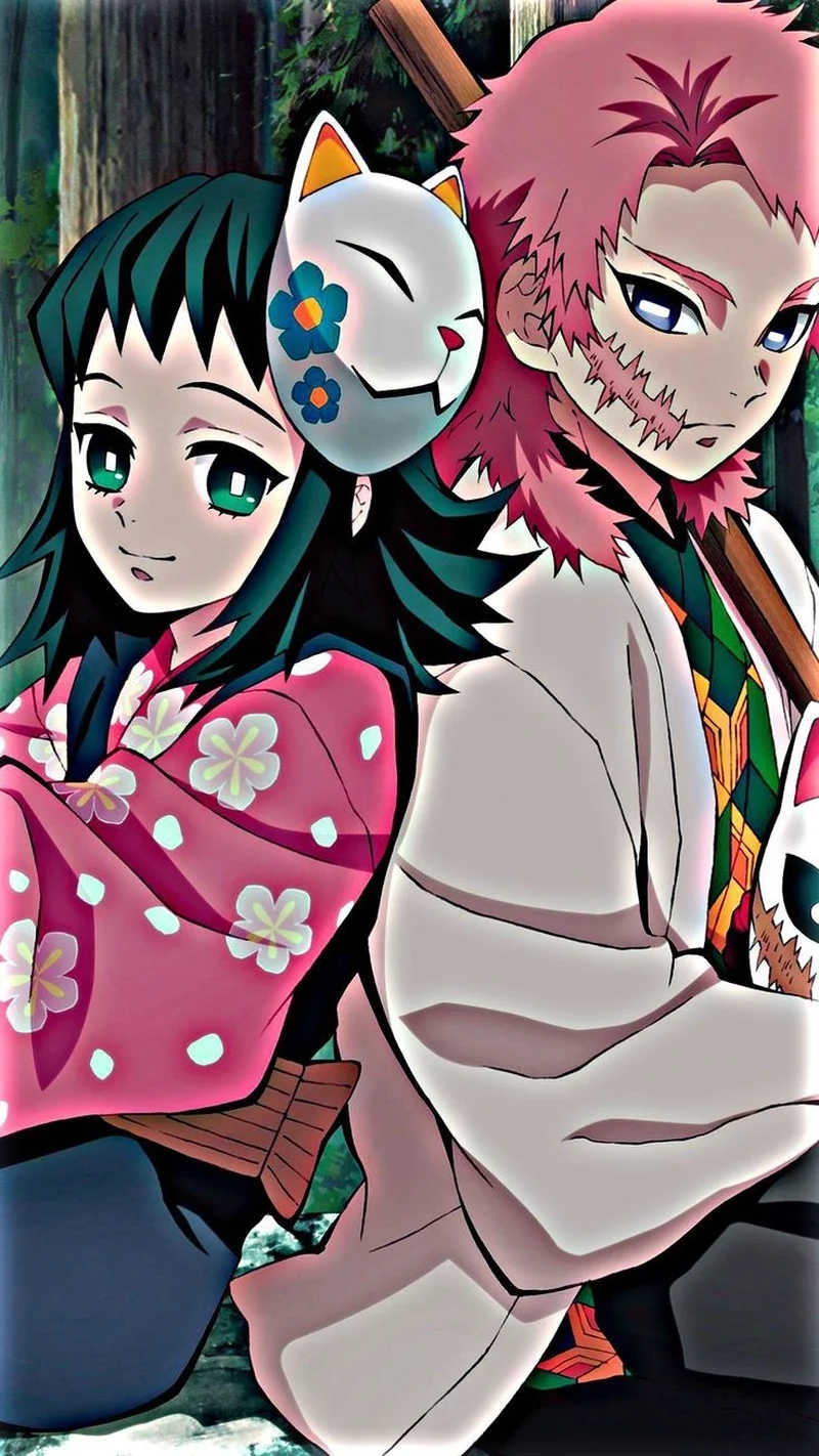 Sabito x Makomo comic tranh vẽ đầy cảm xúc