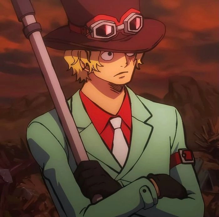 Hình Sabo ngầu khoảnh khắc chiến đấu bùng cháy