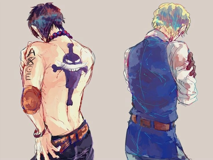 Ace x Sabo cặp đôi được fan yêu thích sáng tạo