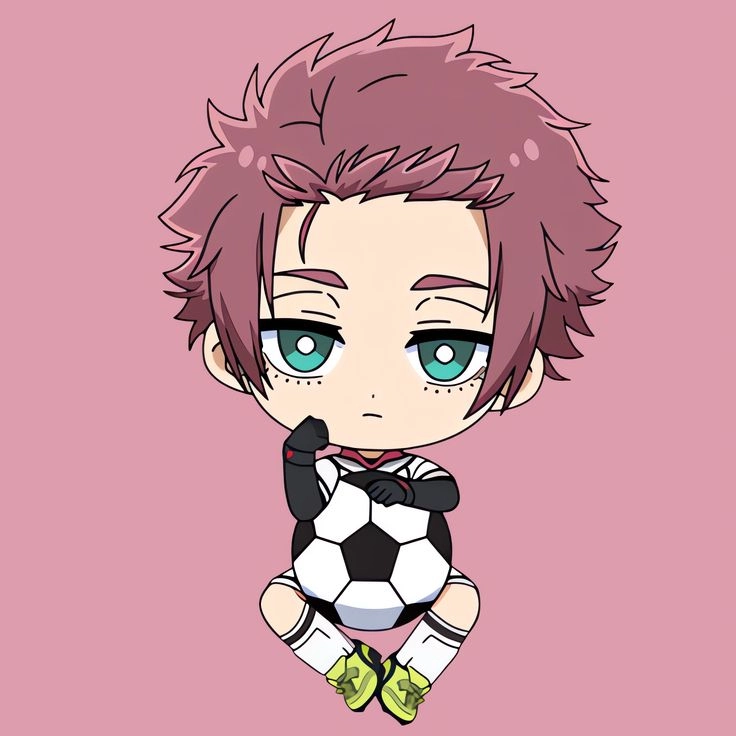 Sae Itoshi chibi nhỏ nhắn nhưng vẫn giữ khí chất