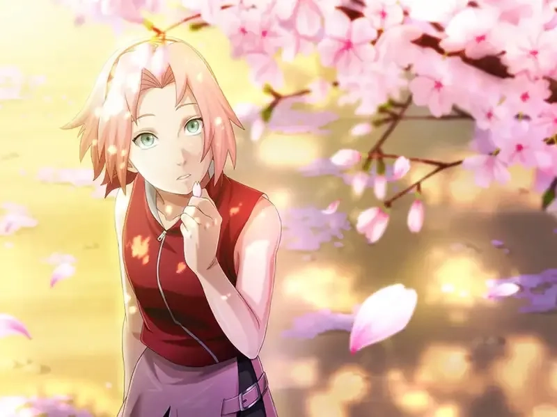 Sakura Haruno young thời thơ ấu của cô nàng thông minh