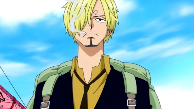 One Piece Sanji chiến binh chân đỏ siêu mạnh