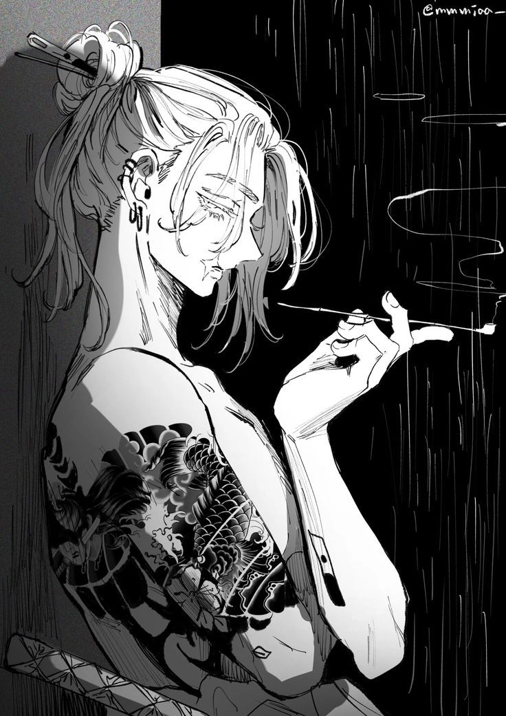 Anime Sanzu với ánh mắt sắc lạnh ám ảnh mãi