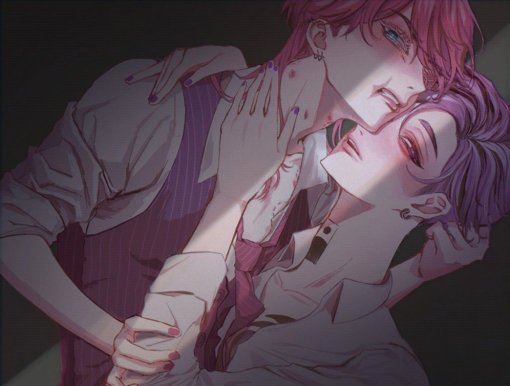 Rindou x Sanzu comic với màu sắc bắt mắt