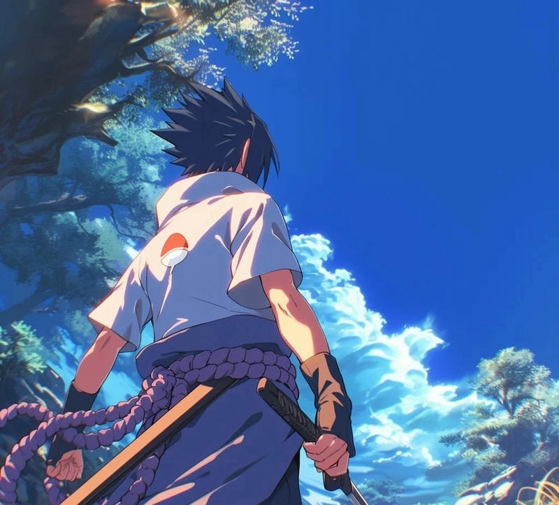 Uchiha Sasuke ngầu thần thái chiến binh bẩm sinh