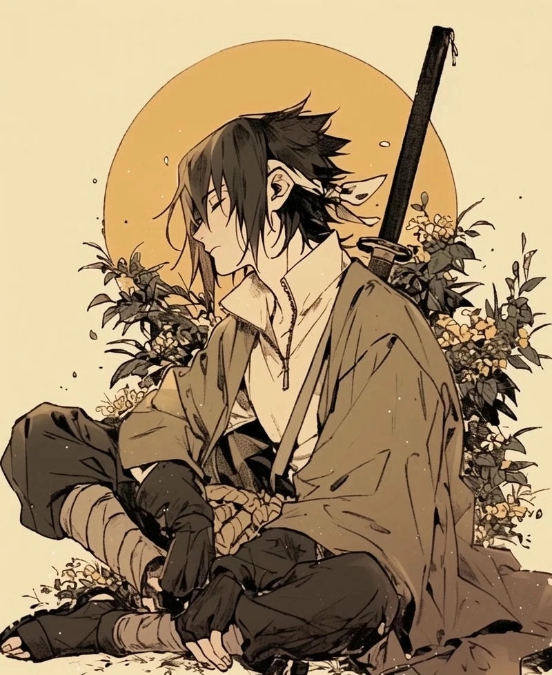 Sasuke lớn phiên bản trưởng thành lạnh lùng hơn xưa