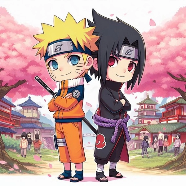 Học nhanh vẽ sasuke chibi siêu dễ