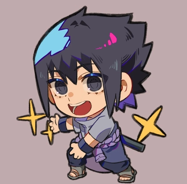 Học como desenhar o sasuke chibi dễ
