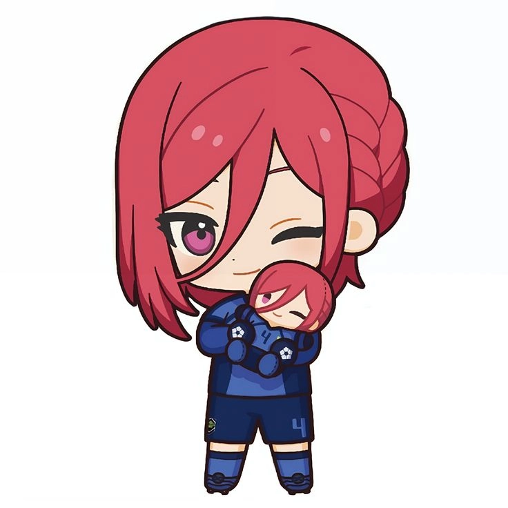 Shidou Ryusei chibi vẫn giữ thần thái quái dị đáng yêu