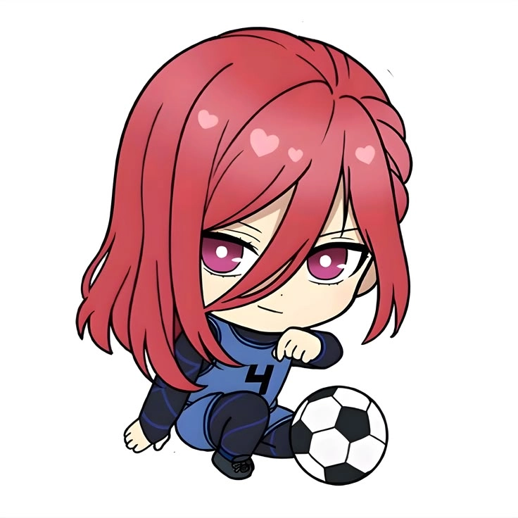 Chigiri chibi cute phiên bản dễ thương khiến fan phát cuồng