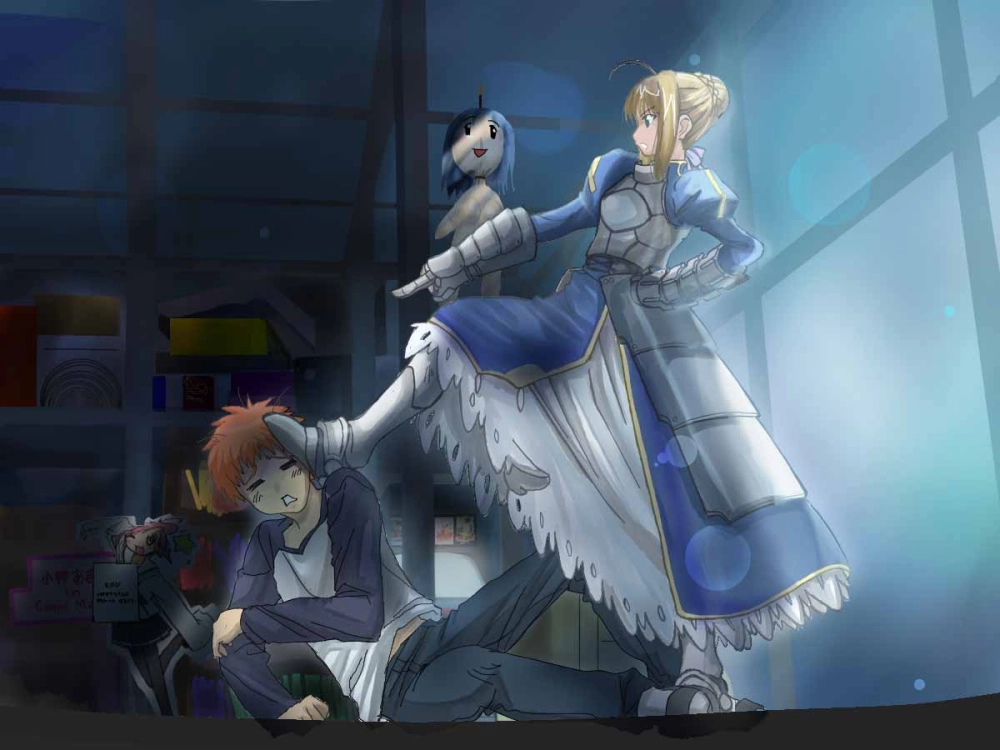 Fate Shirou x Saber chuyện tình cảm động trong thế giới phép thuật