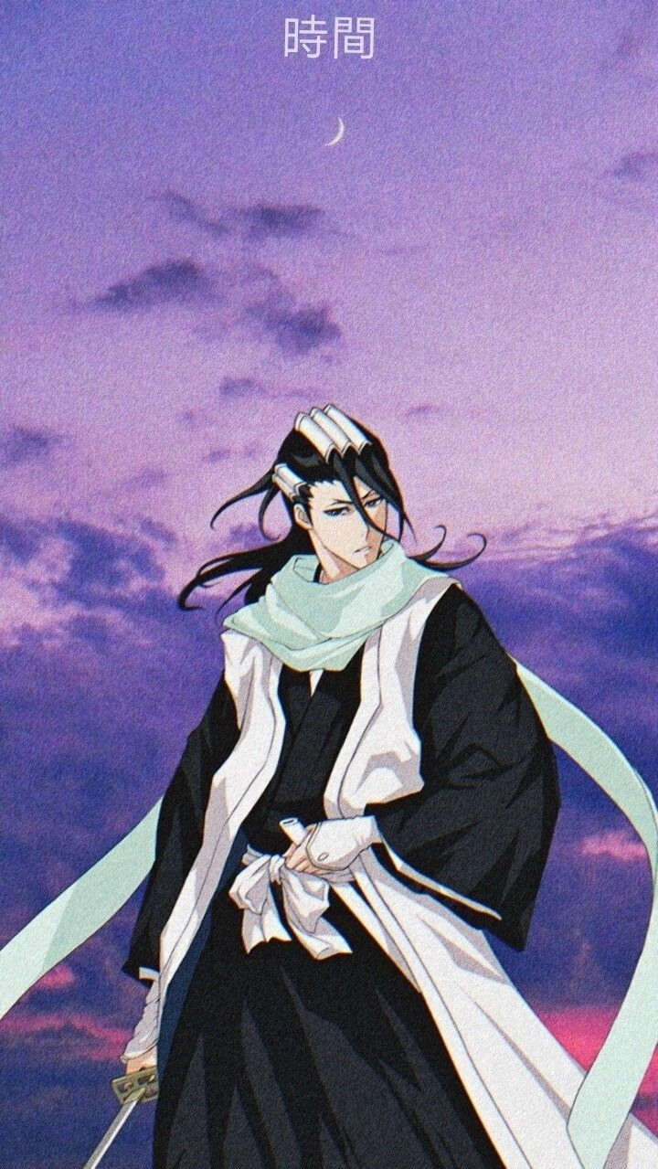 1080p Byakuya Kuchiki wallpaper đẹp từng khung hình