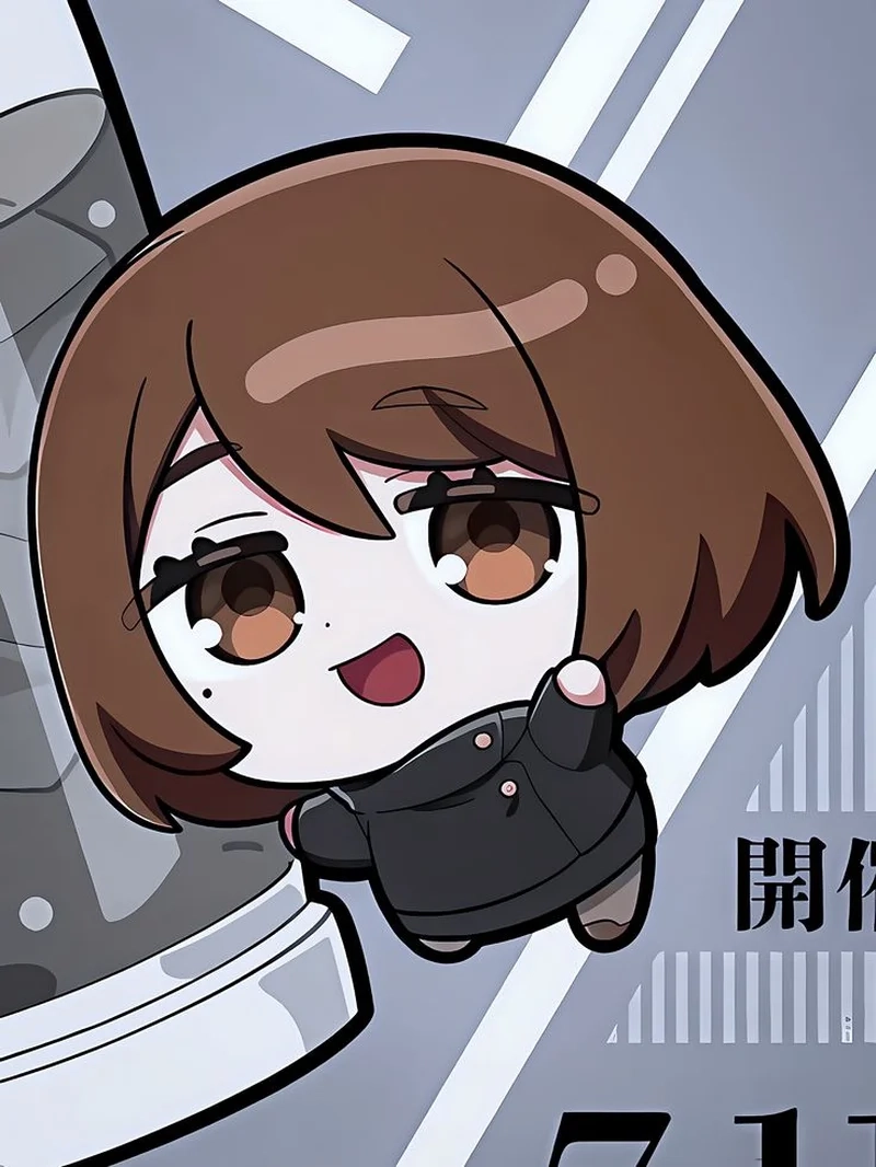 Shoko Ieiri chibi nhỏ nhắn mà khí chất vẫn đỉnh