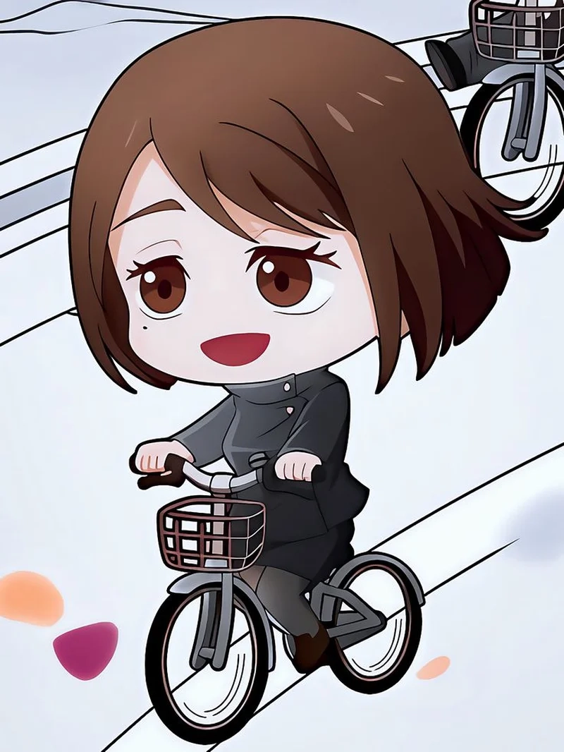 Shoko chibi đáng yêu nhưng vẫn giữ vẻ trầm lặng