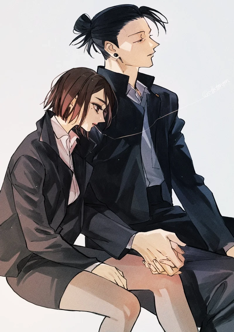 Shoko x Geto chất chứa ký ức thời học viện xưa