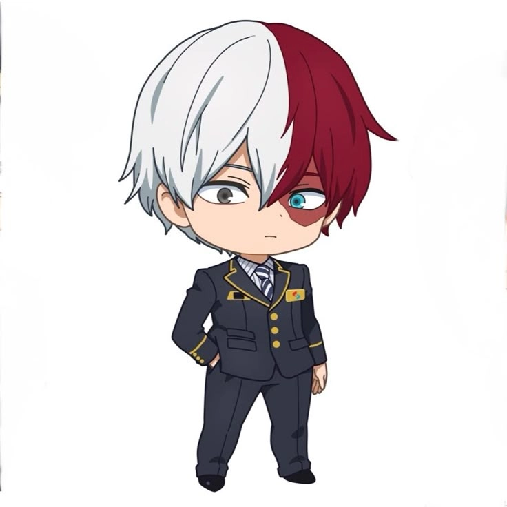 Shoto Todoroki chibi khiến fan đổ gục vì đáng yêu