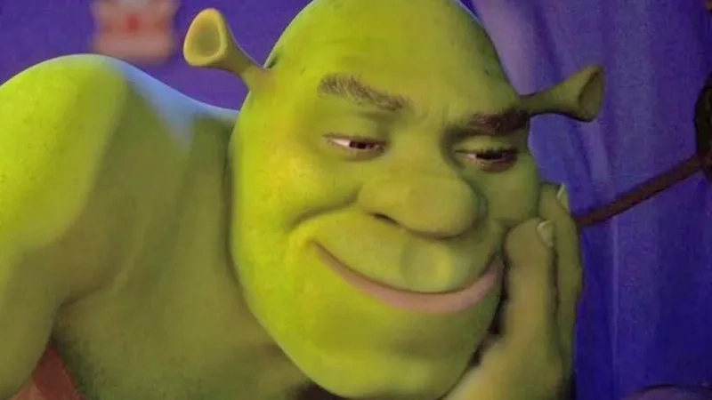 Gặp ác mộng vì cursed shrek meme