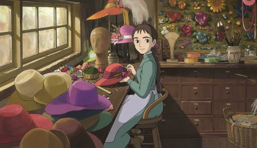Sophie Hatter Ghibli thể hiện sự trưởng thành nội tâm