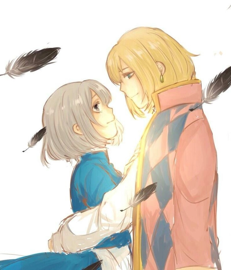 Howl x Sophie fanart được yêu thích nhất trong cộng đồng Ghibli