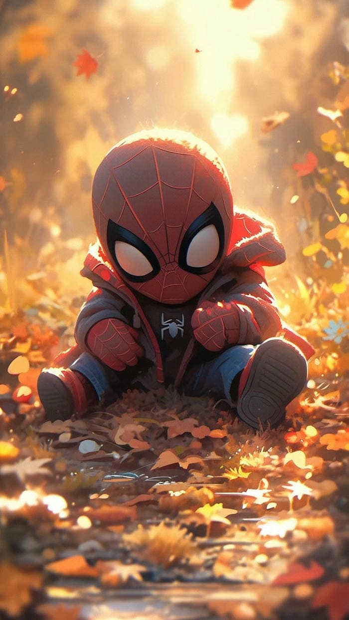 Ghim các chibi spiderman drawings siêu cute