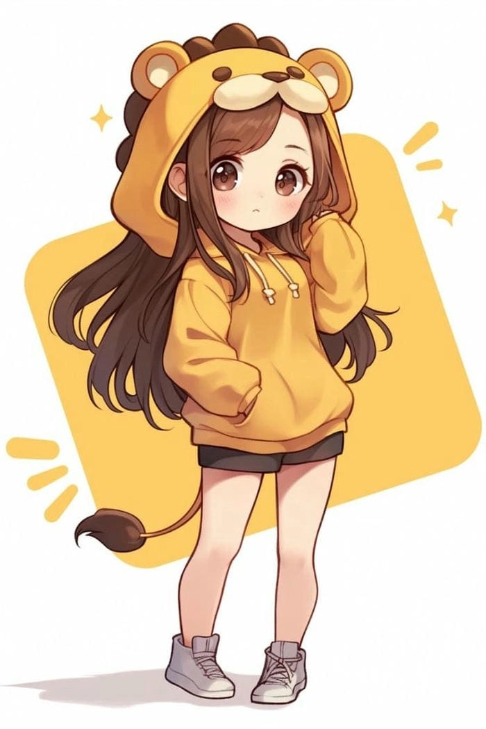 Tìm kiếm ảnh cung sư tử chibi sắc nét