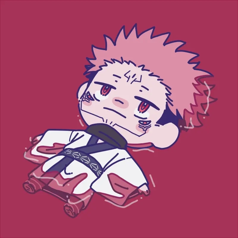 Xem ngay sukuna chibi sketch cực đẹp