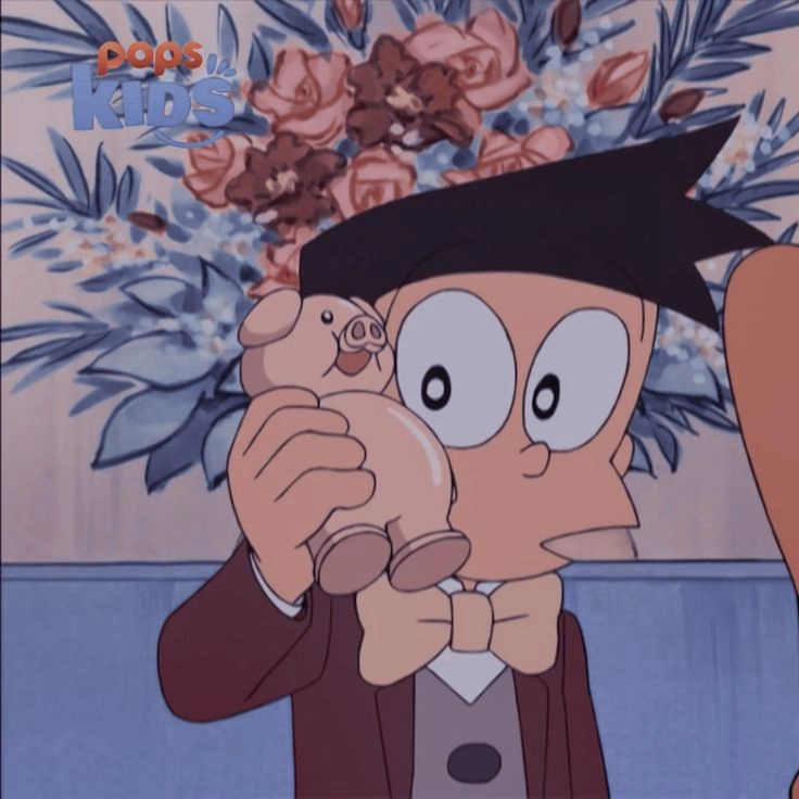 Hình ảnh của Suneo thể hiện rõ nét tinh ranh