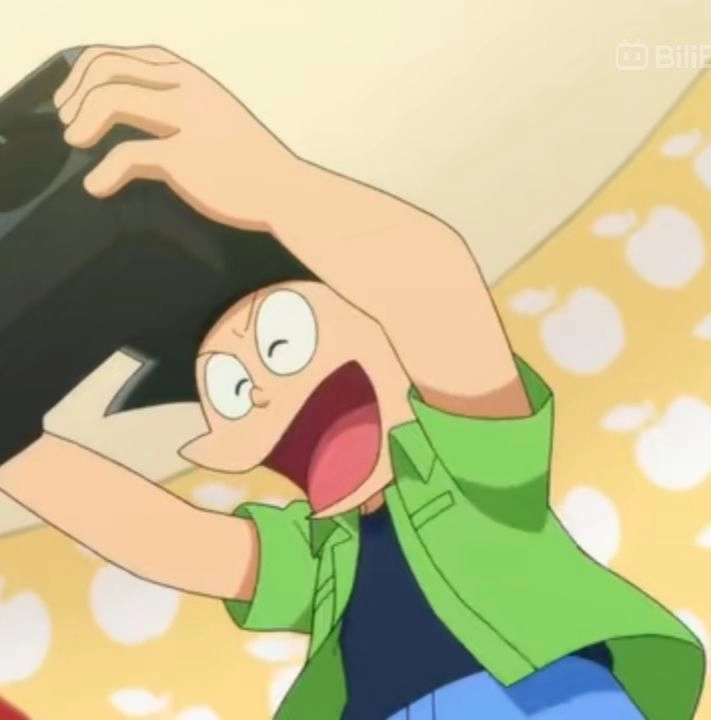 Suneo hát với phong cách tự tin như ngôi sao